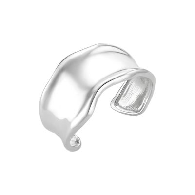 Statement Organic Molten Metal Cuff