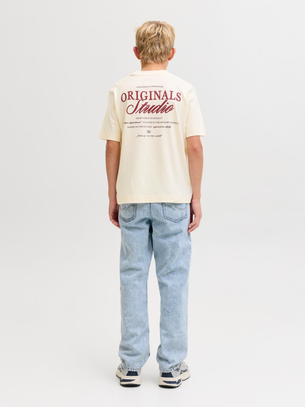 JORNORREBRO TYPO TEE SS CREW NECK SN JNR - Image 2