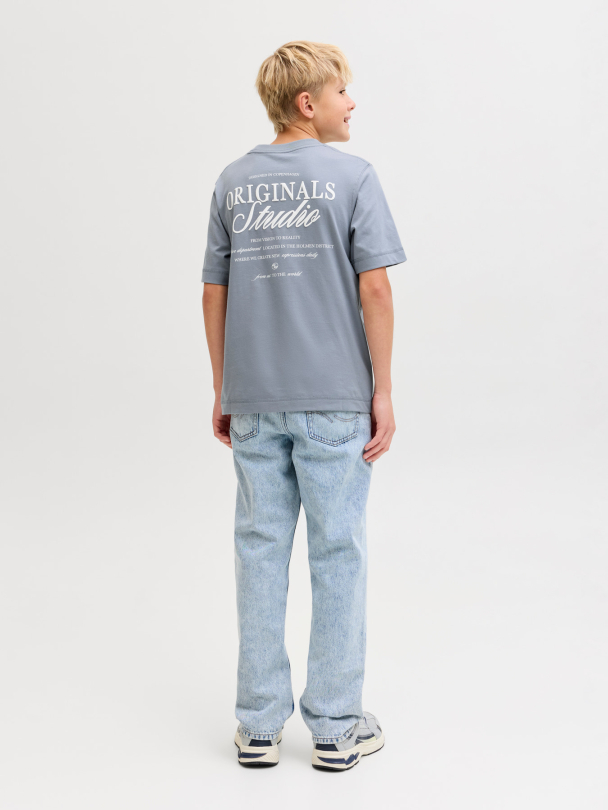 JORNORREBRO TYPO TEE SS CREW NECK SN JNR - Image 2