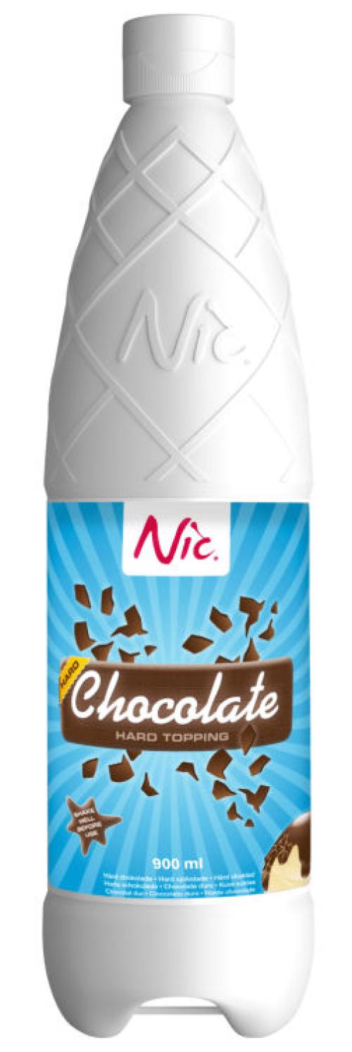 Nic Topping Hard Sjokladesaus 0,9L