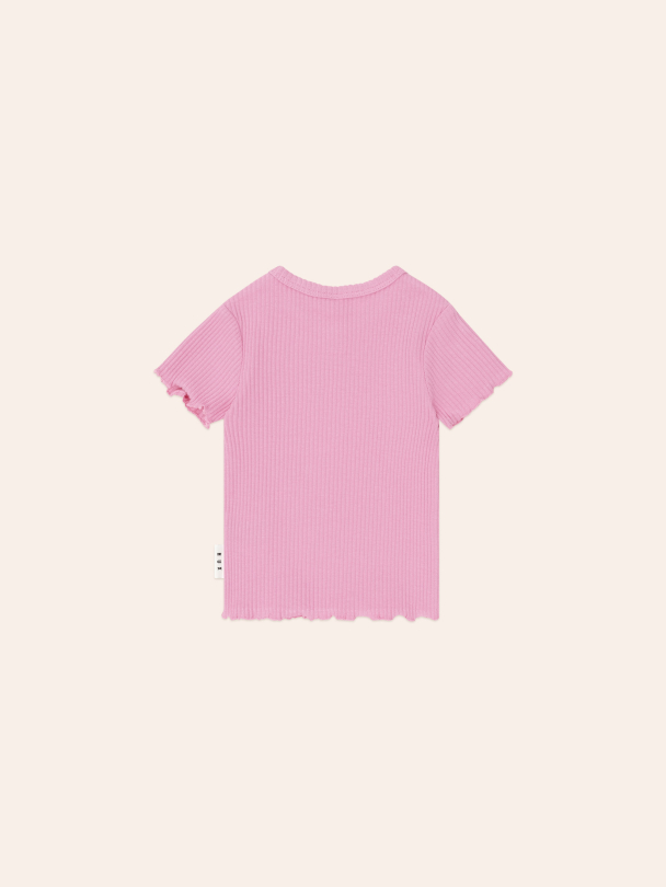 Strawberry Rib Tee - Strawberry - Image 2