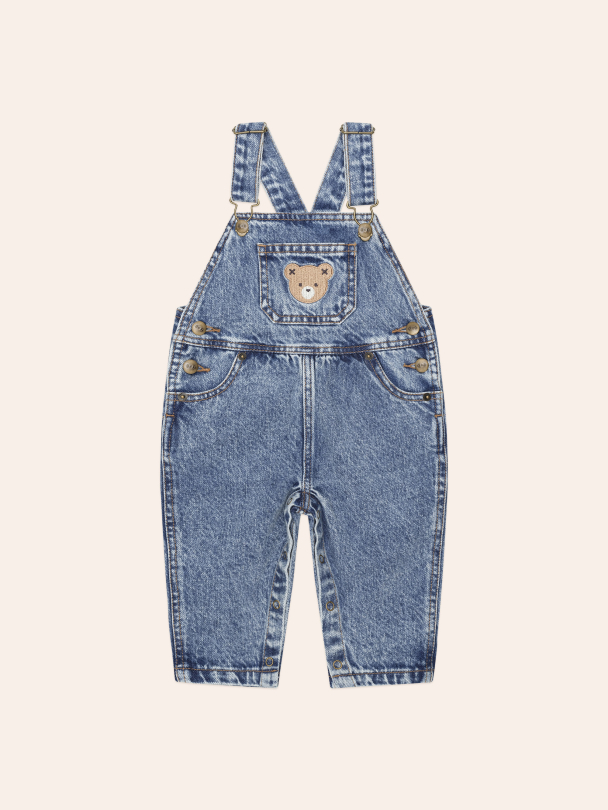 Dreamy Denim Overalls - Denim Blue - Image 1