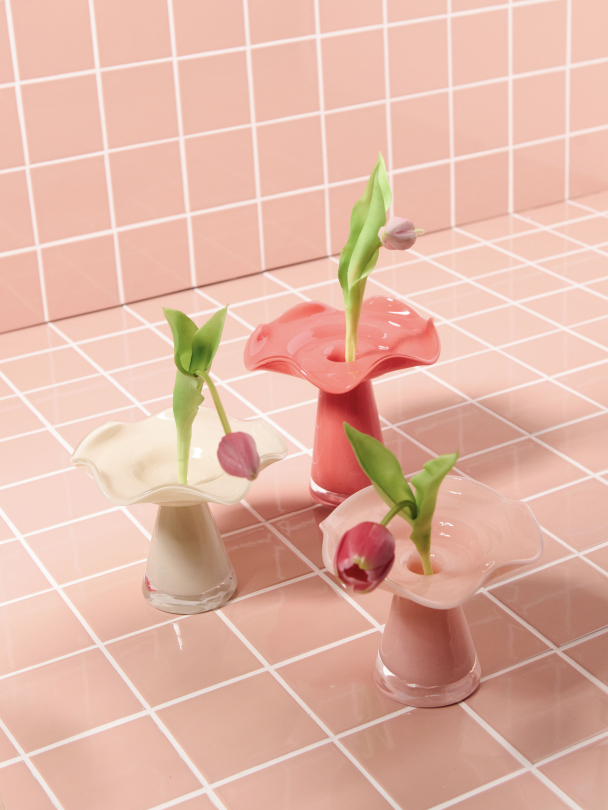 Barbro Vase Liten Beige - Image 2