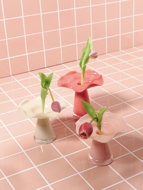 Barbro Vase Stor Rosa - Image 2