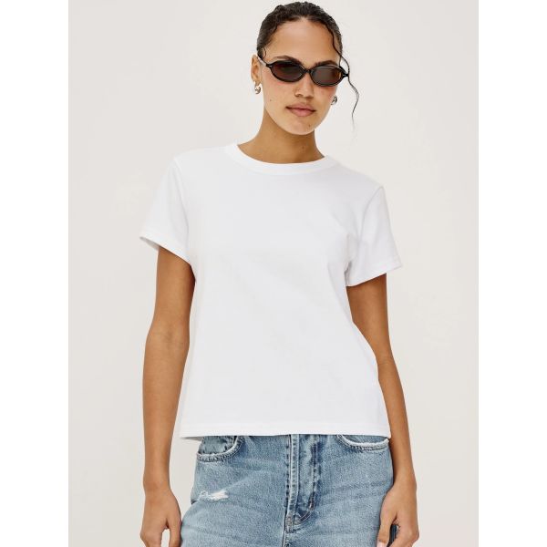 Girlfriend Tee White