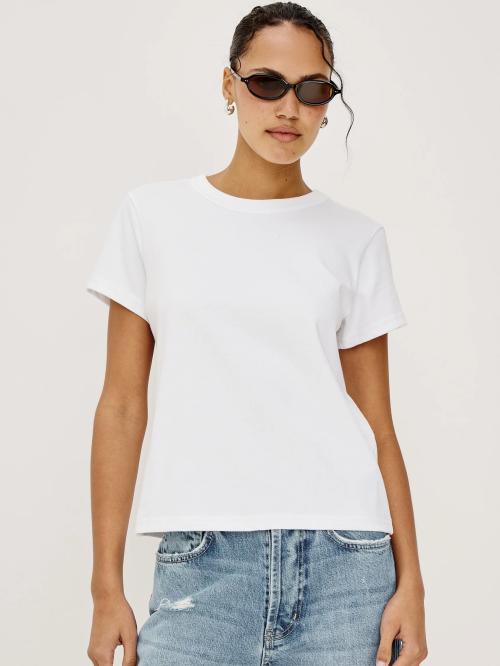 Girlfriend Tee White