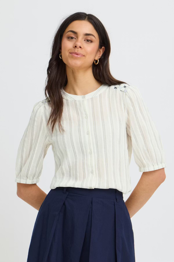 FRAdi bluse, blå - Image 1