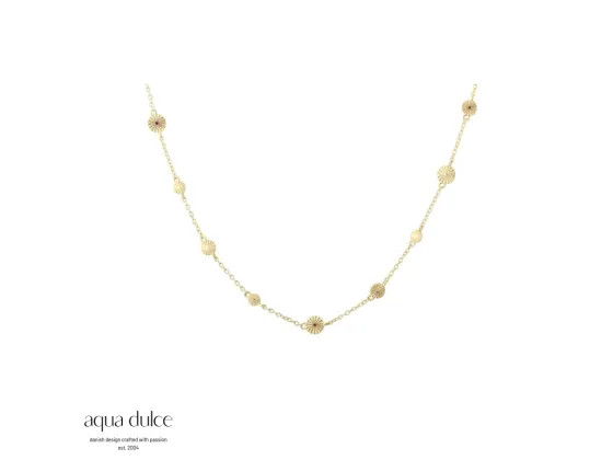 Halskjede - Line (Forgylt)