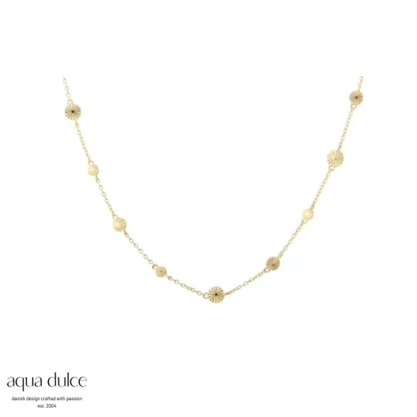 Halskjede - Line (Forgylt)