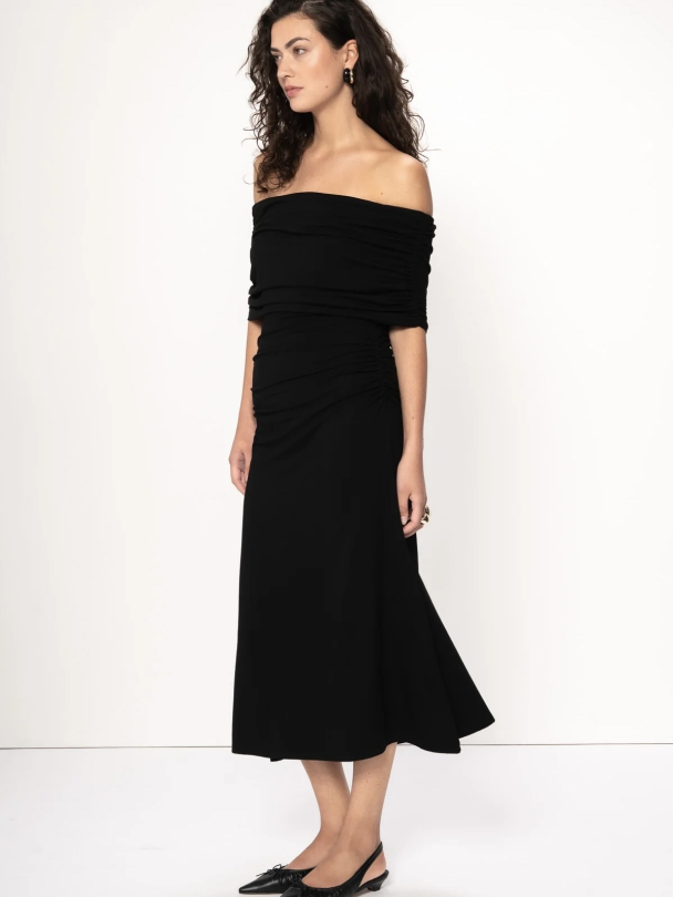 Giada Ode Dress Black - Image 1