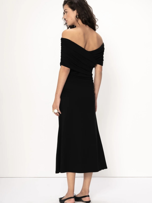 Giada Ode Dress Black - Image 2
