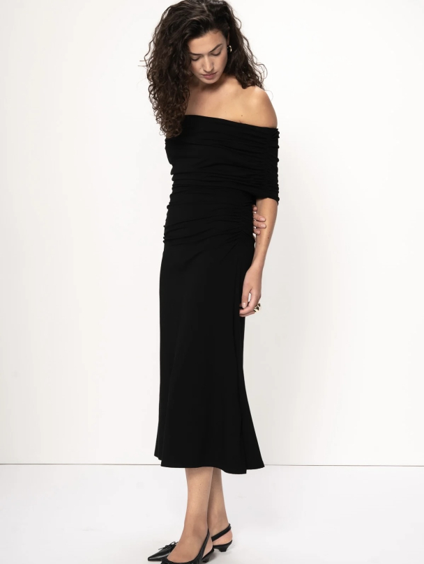 Giada Ode Dress Black - Image 3