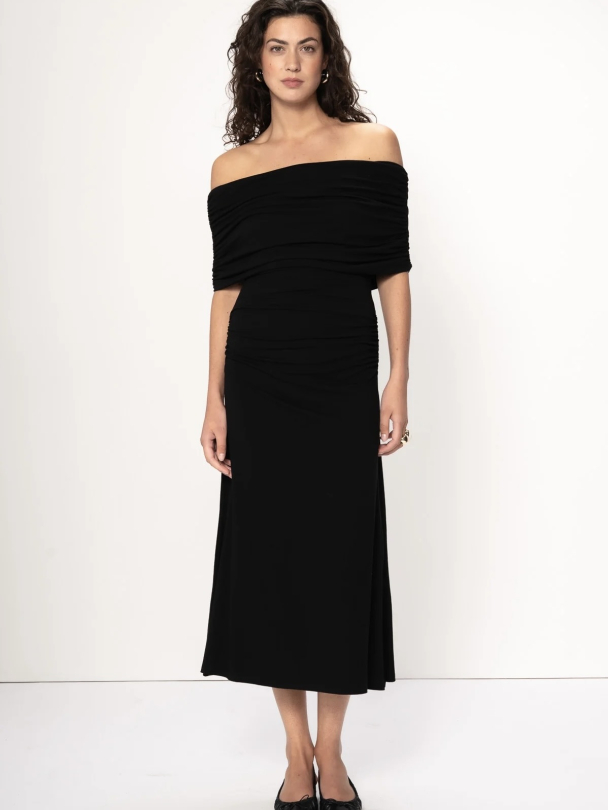 Giada Ode Dress Black - Image 4