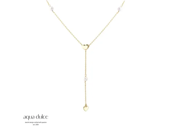 Halskjede - Karla-Y (Forgylt)