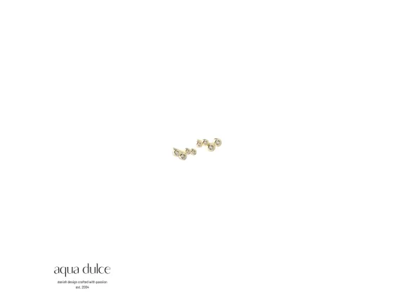 &Oslash;repynt - Nora Dots (Forgylt)