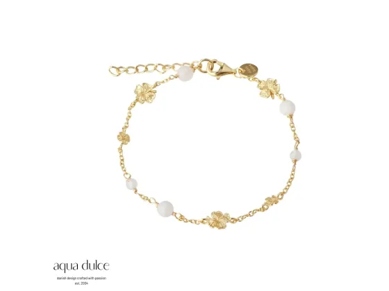 Armb&aring;nd - Clover (Forgylt)