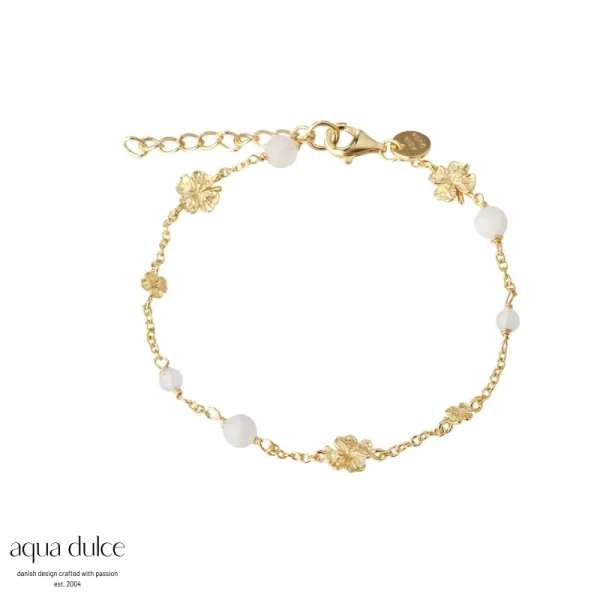 Armb&aring;nd - Clover (Forgylt)