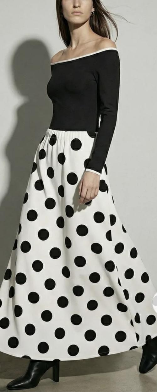 Enya Maxi Skirt - Cloud Dancer 