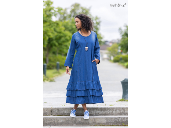 BOH&Eacute;ME Kjole 3/4  Dongeri Lett B13223