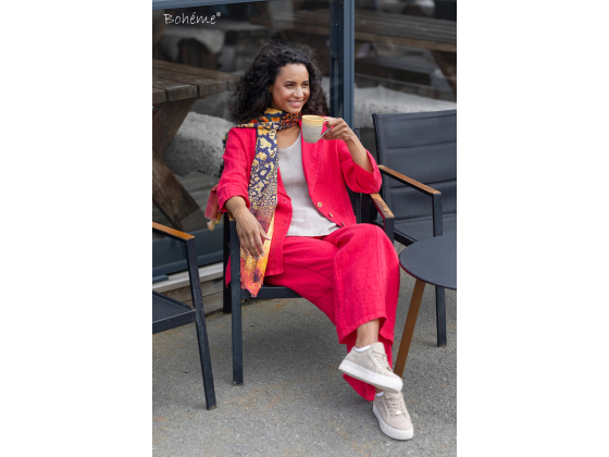 BOH&Eacute;ME Skjerf Oransje  Z10349