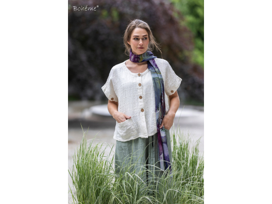 BOH&Eacute;ME Skjerf Lilla Z10348