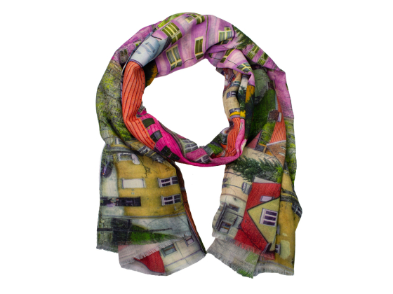 BOH&Eacute;ME Skjerf Hus Z10347