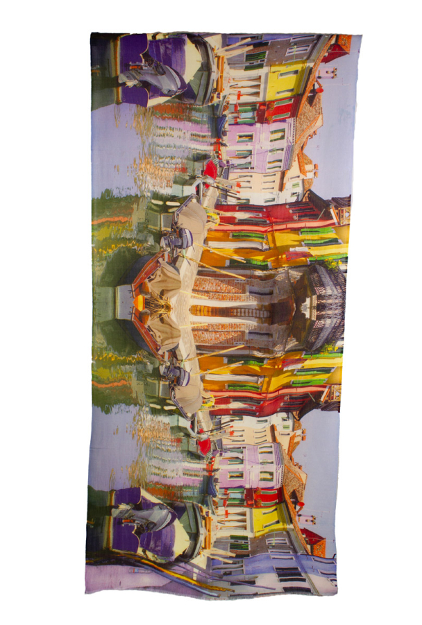 BOHÉME Skjerf Kanaler Z10346 - Image 3