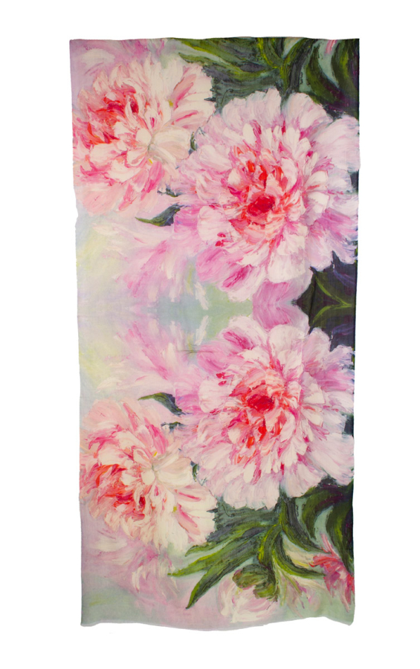 BOHÉME Skjerf Blomster Z10345 - Image 2