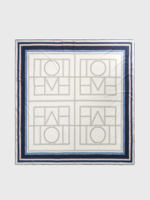 Collector Sarong Ecru/Navy