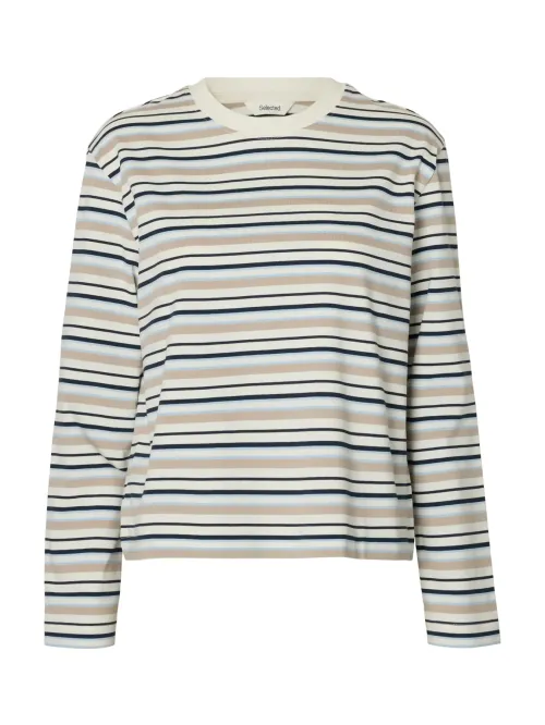 Essential Boxy LS Striped