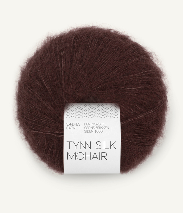 Tynn Silk Mohair dark fudge 4381