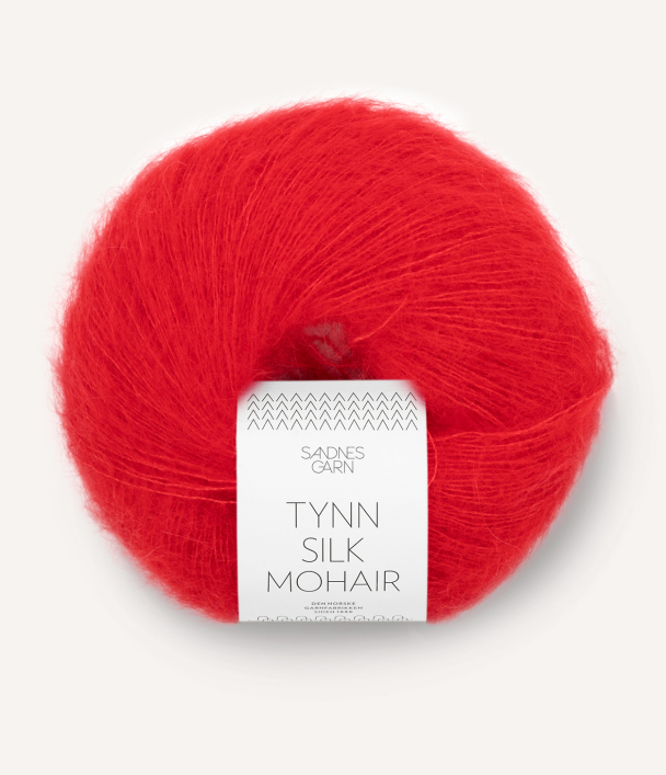 Tynn Silk Mohair scarlet 4018
