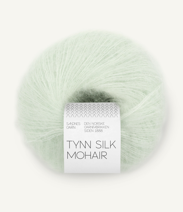 Tynn Silk Mohair mint green 7911