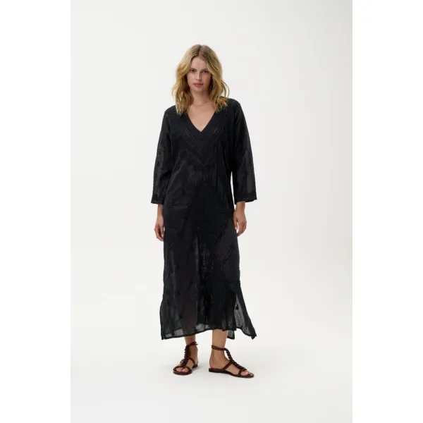 Long Goa Dress Black fra OneSeason