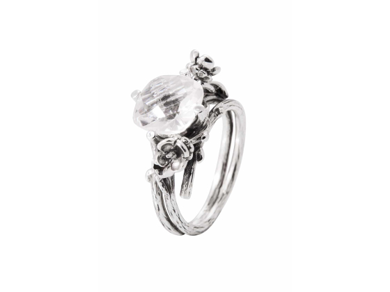ISROSE REGULERBAR RING, OKSIDERT