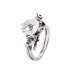 ISROSE REGULERBAR RING, OKSIDERT