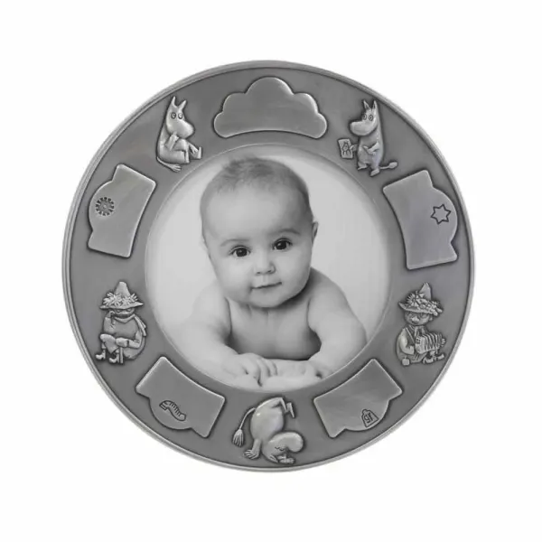 Fortinnet fotoalbum - Rund m. mumi & mumrik