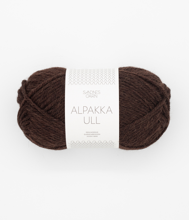 Alpakka/Ull kaffe 3581