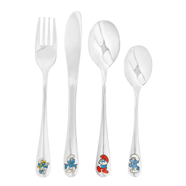 Rustfrit st&aring;l m. smurf