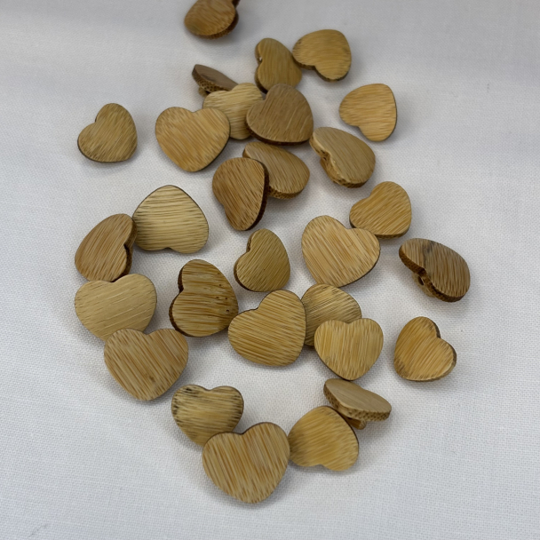 Trehjerter - knapp - Image 1