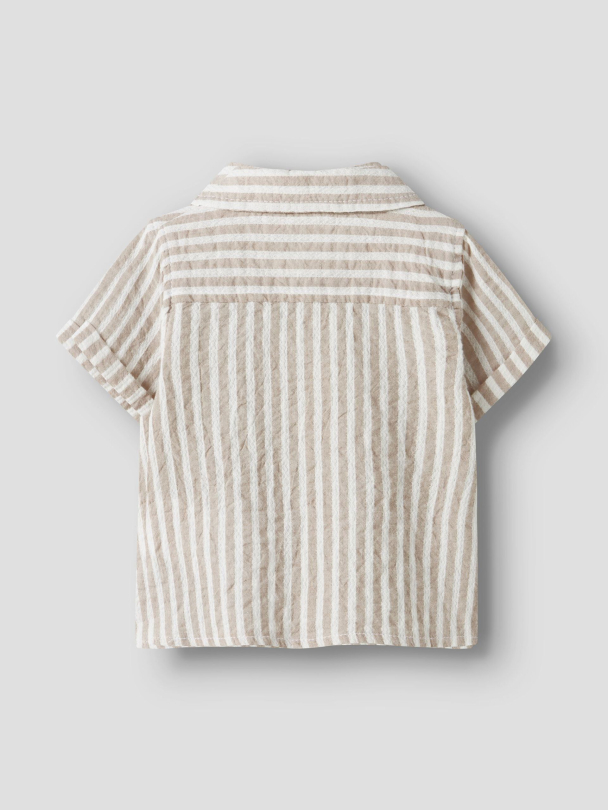 NBMFedenis skjorte, beige - Image 4