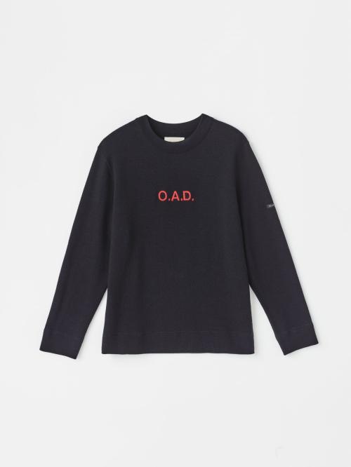 Blaatrøie No. 1 Navy - Red Embroidery