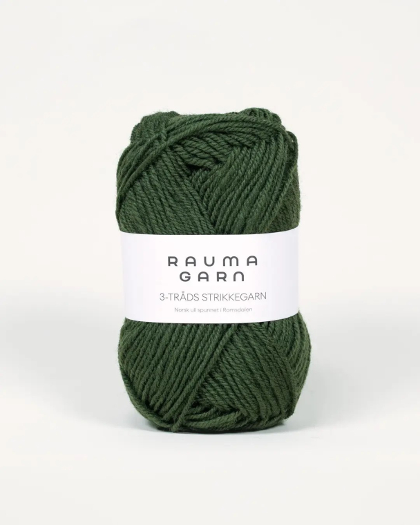 3-tråds mosegrønn 1561