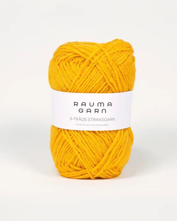 3-tråds mørk gul 131