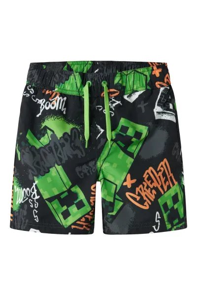 NKMmic Badeshorts Minecraft