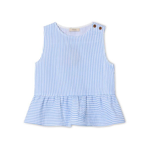Cha Cha Top, Marina Striped - Fliink
