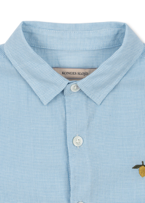 Fran Shirt - Blue Check - Image 3
