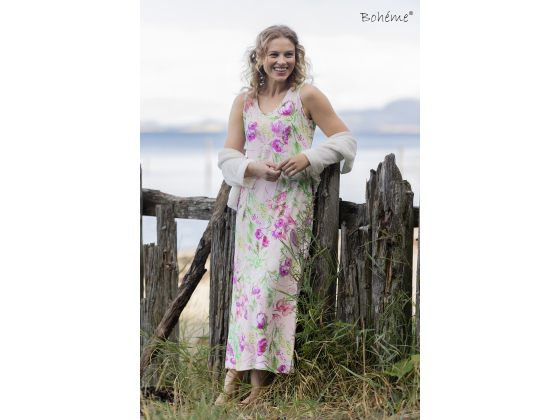 BOH&Eacute;ME Kjole Lang u/arm B13260