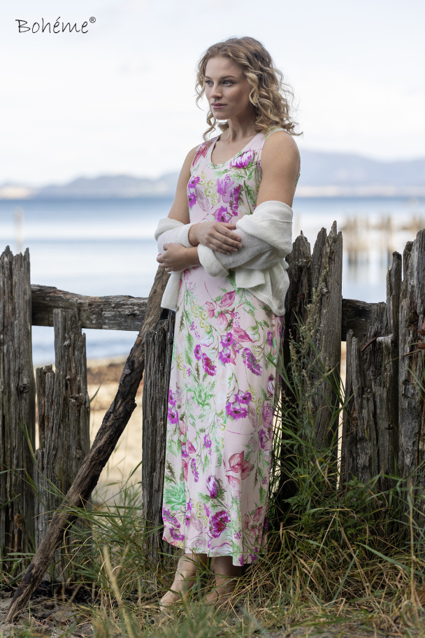 BOHÉME Kjole Lang u/arm B13260 - Image 5