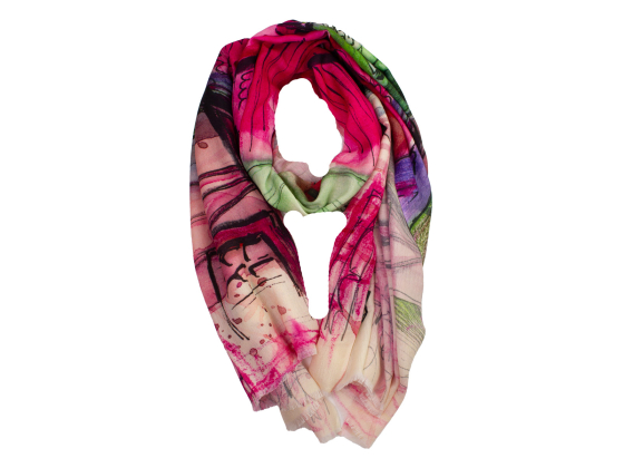 BOH&Eacute;ME Skjerf Hus Z10360